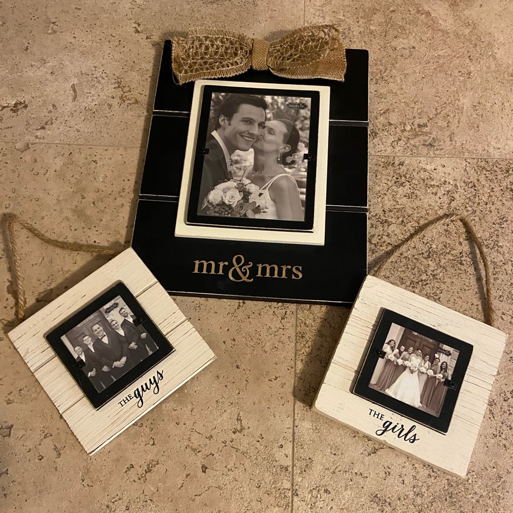 Wedding day photo set